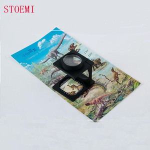 Stoemi 1584 6X Vouwen Linnen Tester/Doek Inspectie Vergrootglas (Meten Vergrootglas Loupe Voor Textiel) Met Schaal - Product Image 4