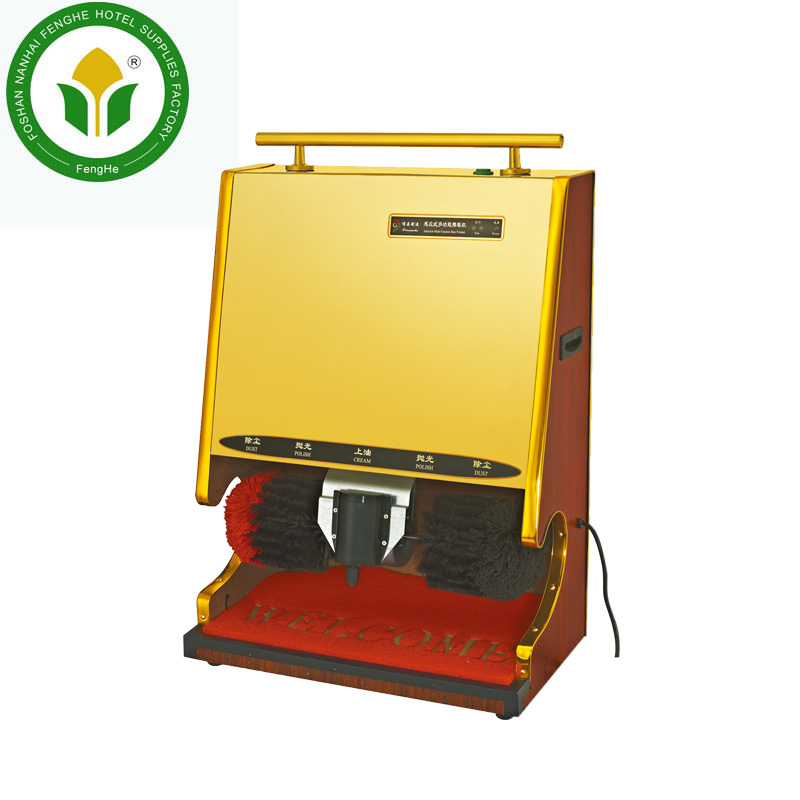 Отель золотой электрическая автоматическая полирова обуви очиститель Полировальные машины для очистки машины