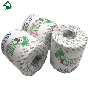 Fabrika toptan 2ply bakire ahşap hamuru rulo tarzı küçük rulo tuvalet kağıdı çekirdek kağıt çin