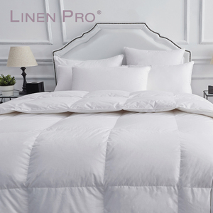 Commercio all'ingrosso di Lusso Hotel 5 Stelle <span class=keywords><strong>Biancheria</strong></span> <span class=keywords><strong>Da</strong></span> <span class=keywords><strong>Letto</strong></span> Foglio di Cotone 100% Trapuntato Doppia Anatra Piuma D'oca Piumino Set - Product Image 3
