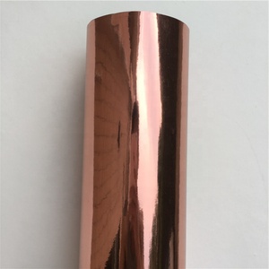 Fashion High Glossy CHROME MIRROR Rose Gold <strong>Vinyl</strong> <strong>Wrap</strong> Sticker Decal Sheet Air Bubble Free Car <strong>Wraps</strong> &amp; Vehicle <strong>Wraps</strong> <strong>Vinyl</strong> Film - Product Image 3