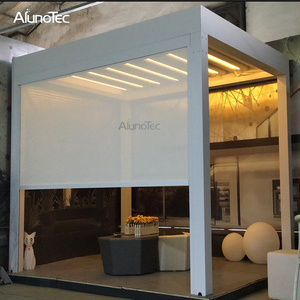 Pérgola moderna al aire libre <span class=keywords><strong>del</strong></span> <span class=keywords><strong>mirador</strong></span> <span class=keywords><strong>del</strong></span> jardín <span class=keywords><strong>del</strong></span> tejado de las lumbreras de la sombra de Sun con llevado - Product Image 2