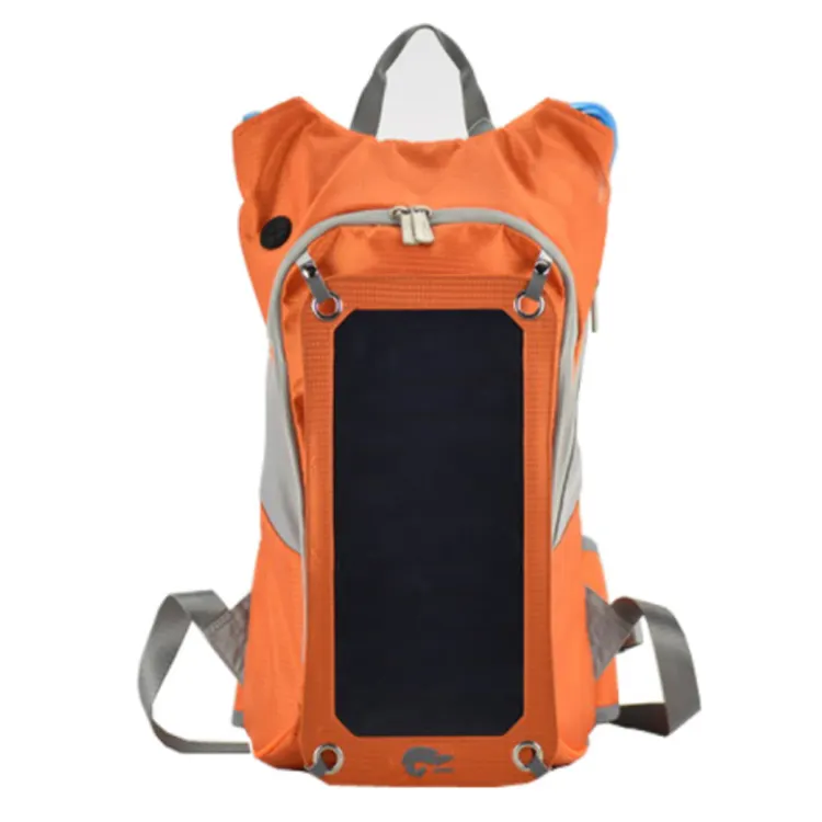 Camping Radfahren Reisen wasserdicht Hydratation Wandern Solar Rucksack Tasche