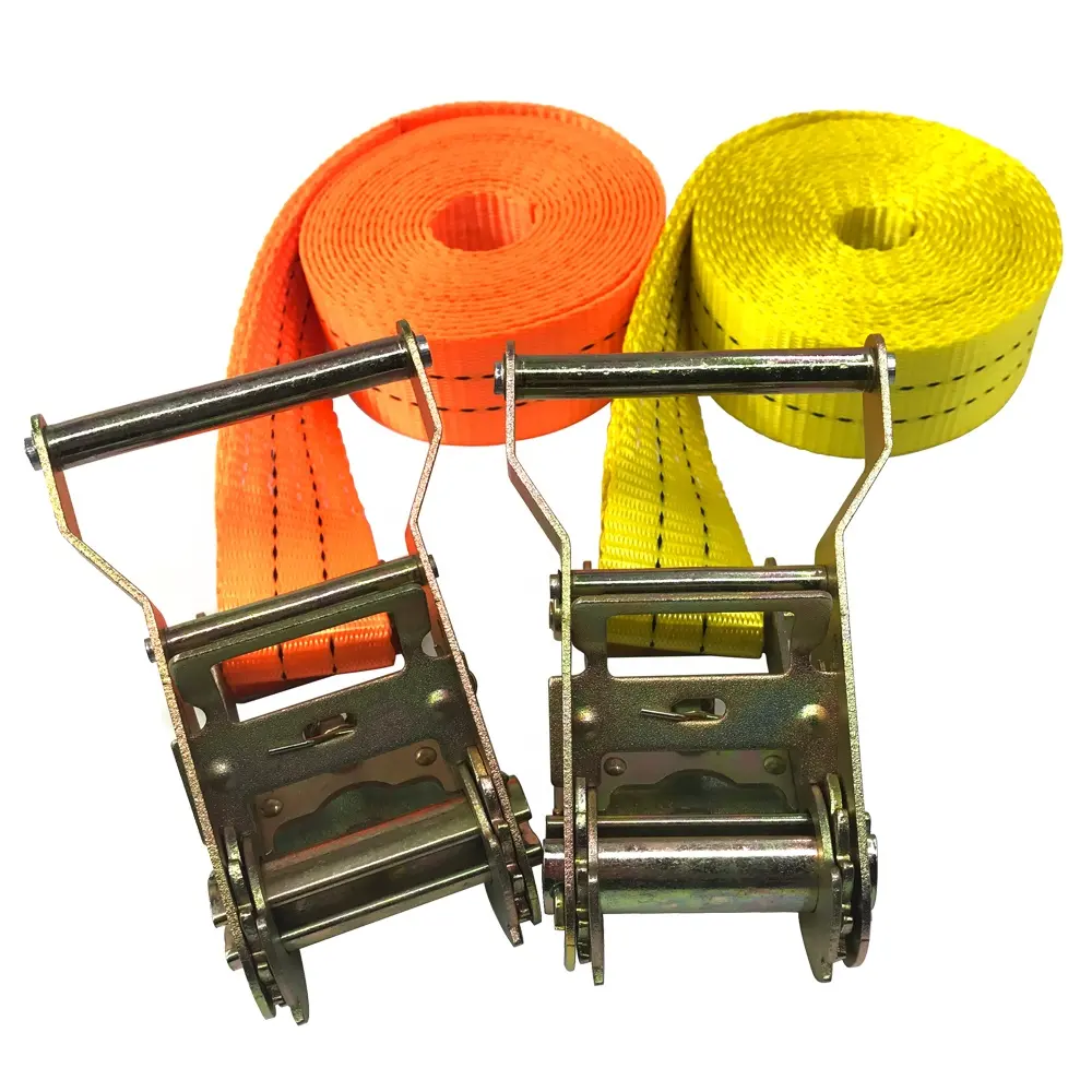 1.5 inch 4m endless cargo lashing ratchet strap without hooks in stock, 2000kgs breaking