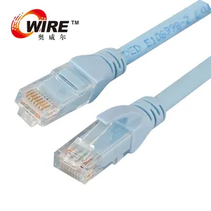 Заводская Лучшая цена 8 ядер CCA UTP Cat5e патч-корд для интернет соединительный кабель