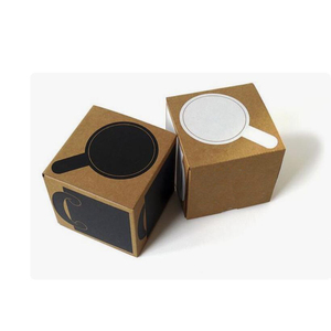 Recyclable CustomColor Printing Kraft Paper Mug Packaging Box