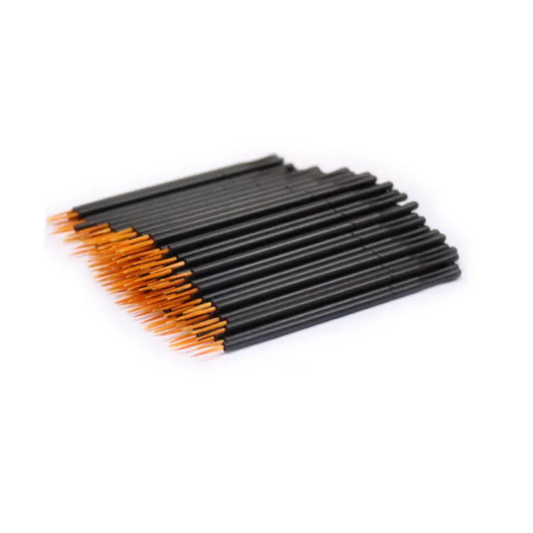 10pcs/lot Professional disposable Eyeliner brush Eye Liner Elbowed Brush Makeup brush