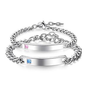 TOUJOURS DANS L'AMOUR Couple Acier Inoxydable Bracelets/Mode Bijoux Bracelet Bracelets <span class=keywords><strong>pour</strong></span> Femme - Product Image 3