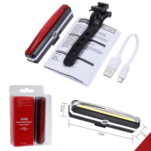 Xe Đạp Ánh Sáng Có Thể Sạc Lại Phía Trước Xe Đạp Đuôi Phía Sau Ánh Sáng Xe Đạp Led Đèn Pin Cho Xe Đạp Luz Bicicleta Luces Bicicleta - Product Image 5