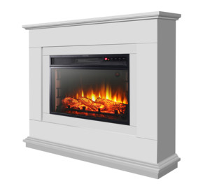<span class=keywords><strong>Chimenea</strong></span> eléctrica con control remoto para interiores, repisa quemagrama de madera, uso en interiores - Product Image 6