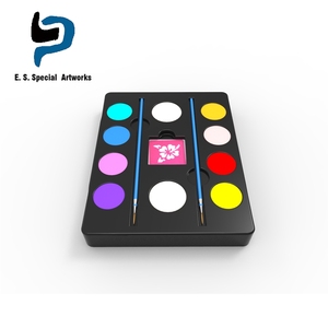 México bandera <span class=keywords><strong>militar</strong></span> 8 colores fans negro amarillo rojo <span class=keywords><strong>cara</strong></span> cuerpo <span class=keywords><strong>pintura</strong></span> - Product Image 4