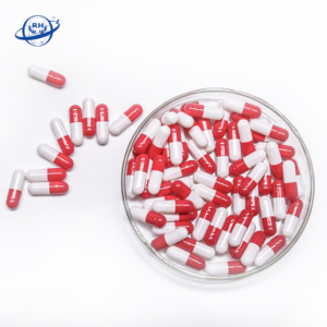 Venta al por mayor en China para drogas rojo y blanco médico duro de gelatina vacías tamaño de cápsula 00 - Product Image 6