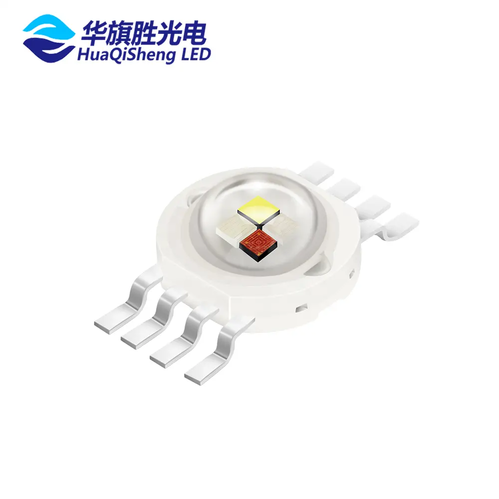 ที่มีประสิทธิภาพ LED RGBW 4 W 8 W 12 วัตต์ RGBW LED 8 Pin