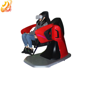 Simulateur de Montagnes Russes Un Siège 9D VR Chaise VR <span class=keywords><strong>360</strong></span> Tournant de Jeux De Parc D'attractions - Product Image 4