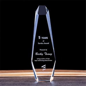 Nhà Máy New Popular Bán Buôn Eagle Bóng Tennis Water Drop Globe Logo Tay Tùy Chỉnh Pha Lê Trophy - Product Image 1