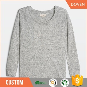 Personalizado ropa de <span class=keywords><strong>mujer</strong></span> en blanco camisas de manga larga - Product Image 2