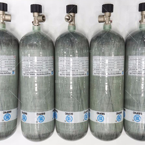 स्कूबा डाइविंग 6.8L 300bar कार्बन लिपटे श्वास हवा डाइविंग सिलेंडर, ग्लास फाइबर टैंक - Product Image 5