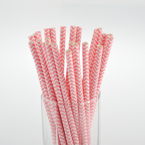 Venta caliente de grado de alimentos biodegradable de té de burbuja de pajitas de papel pajas de beber - Product Image 4
