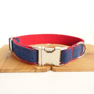 Fabriqué en Chine personnalisé qualité beau denim vêtements <span class=keywords><strong>chien</strong></span> <span class=keywords><strong>chiot</strong></span> collier noeud <span class=keywords><strong>papillon</strong></span> - Product Image 6