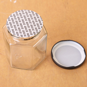 Respectueux de l'environnement alimentaire clair bocal en verre hermétique pour la mise en conserve miel, <span class=keywords><strong>cornichon</strong></span> en verre pot - Product Image 4