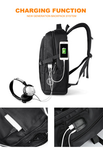 al por mayor juveniles hombre ordenador mochilas masculina por mayor de china mochila laptop usb senderismo - Product Image 5