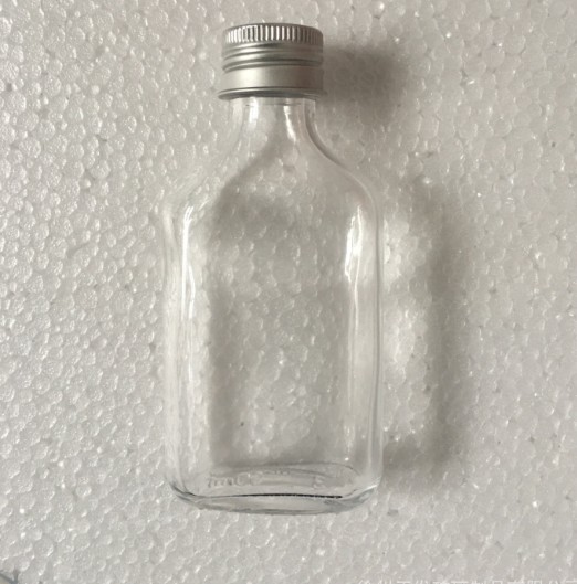 100ml 200ml 250ml 350ml Customized Elegant Mini Liquor Glass Bottle Glass Spirit Bottle