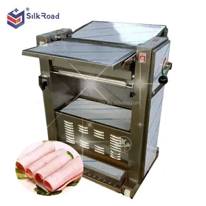 Commercial pork skin removing separator cutting machine