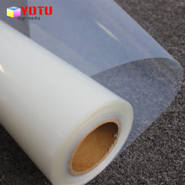 Waterproof clear transparent PET film