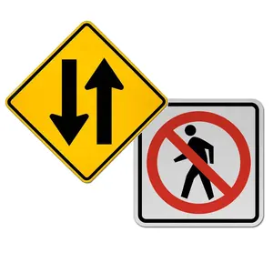 24 “30” 工程级反光交通道路安全标志