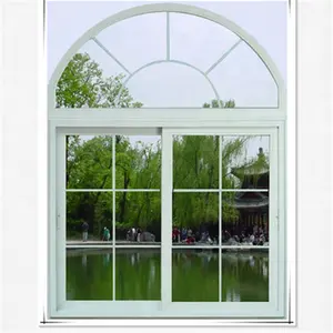 Design de janela de arco de pvc para diferentes tipos de janelas de casa