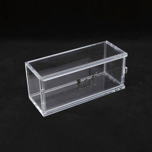 Tùy chỉnh Đa Các Ngăn Nhựa Trường Hợp với Trượt Nắp Rõ Ràng 12 Phần Trượt <span class=keywords><strong>Acrylic</strong></span> Hộp - Product Image 4