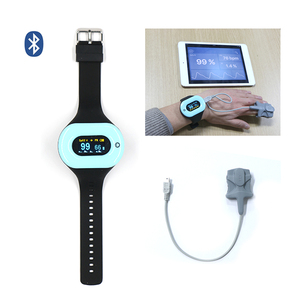 เครื่องวัดออกซิเจนในเลือด BERRY Sport <span class=keywords><strong>Bluetooth</strong></span> <span class=keywords><strong>4.0</strong></span> รุ่น Class II หน้าจอ OLED สี ได้รับการรับรองมาตรฐาน CE ใช้พลังงานไฟฟ้า ตรวจสอบได้ตลอด 24 ชั่วโมง - Product Image 2