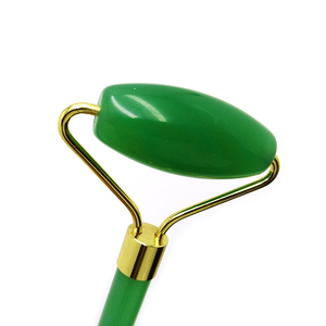 Ali baba mejores vendedores rodillos Jade caja de equipos médicos de Jade verde Facial de rodillos de masaje - Product Image 5