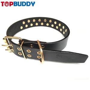 En gros Offre Spéciale Couleur Personnalisée Clouté EN CUIR PU Chien <span class=keywords><strong>laisse</strong></span> Pour Animaux De Compagnie <span class=keywords><strong>collier</strong></span> Rivets <span class=keywords><strong>Collier</strong></span> Pour Animaux De Compagnie - Product Image 3