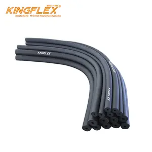 Kingflex Flexible soft rubber foam insulation tube pipe hose for steam pipe