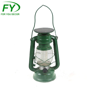 De Metal <span class=keywords><strong>inflable</strong></span> color verde blanco puro de temperatura al aire libre camping huracán <span class=keywords><strong>solar</strong></span> led de la luz de la <span class=keywords><strong>linterna</strong></span> - Product Image 1