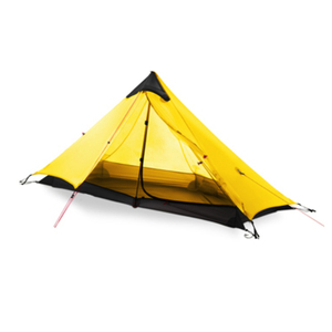 Tienda de campaña ultraligera portátil impermeable, resistente al viento, senderismo, personalizada, color blanco, 1 persona - Product Image 4