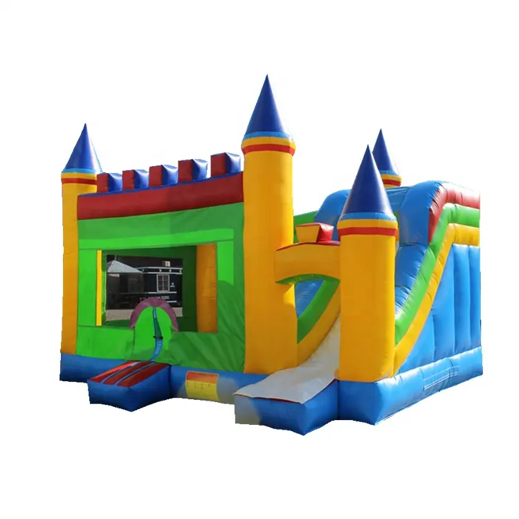 Hot Selling Items Springen Opblaasbare Bounce Huis/Springkasteel Met Glijbaan Voor Outdoor Kids Gebruikt