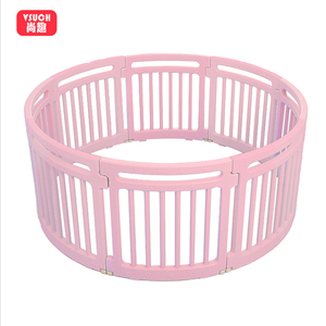 Safety Eco-Friendly Quality Kids Plastic Unique Fence Baby Folding Round Playpen