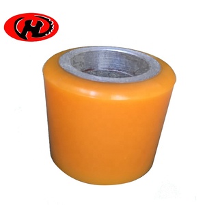 ล้อรถยกพาเลทไฟฟ้า PU ขนาด <span class=keywords><strong>80x100</strong></span> มม. 85x110 มม. ล้อรถยกไฟฟ้า 80x110 มม. 80x120 มม. - Product Image 5