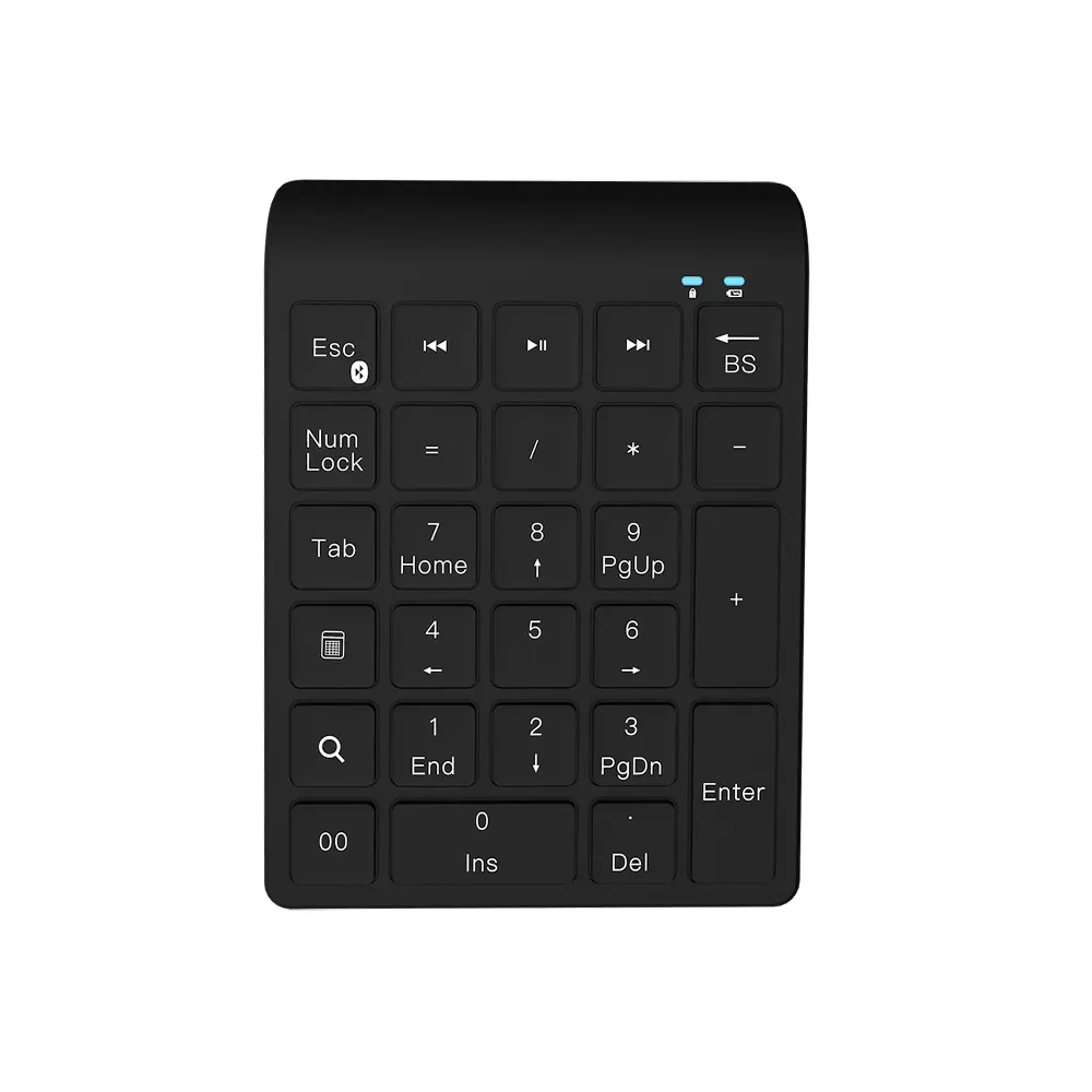 Cheapest new stylish Ultra Thin Abs wireless Bluetooth Numeric Keypad for laptop