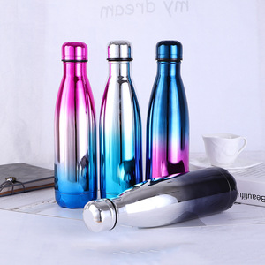 500 ml <span class=keywords><strong>de</strong></span> doble pared vaso <span class=keywords><strong>de</strong></span> botella <span class=keywords><strong>de</strong></span> agua <span class=keywords><strong>de</strong></span> acero inoxidable aislado al vacío termo <span class=keywords><strong>de</strong></span> té taza regalo taza portátil copas - Product Image 2