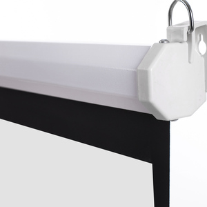 Automatique Projecteur Écran 150 pouce 16:9 Écran De Projection Électrique Tissu Mat <span class=keywords><strong>Blanc</strong></span> <span class=keywords><strong>Home</strong></span> Cinéma - Product Image 4