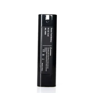 Battery Supplier Ni-Cd 9.6V 2000mAh Cordless Tool Battery for Makita 9000 9001 9002 9033 191681-2 632007-4 Power Tools