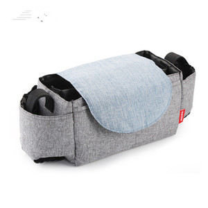 Accesorios para cochecito de bebé, bolsa de taza, <span class=keywords><strong>organizador</strong></span> para cochecito de bebé, bolsa de pañales - Product Image 4