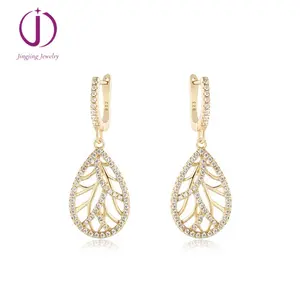 Perhiasan Perak 925 Sterling Anting Post Menjuntai Anting-Anting untuk Wanita