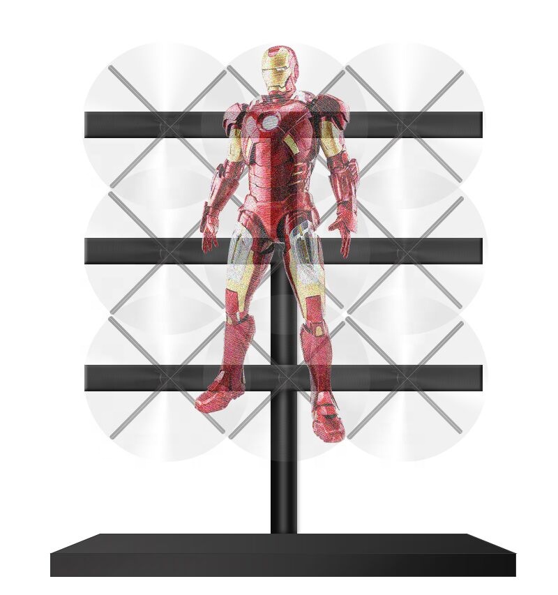 Giwox Megavsn 3D Голограмма видео стенной дисплей Multi 9 единиц 65SD 3D голографический вентилятор