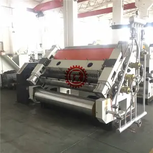 Hebei Xinguang maschinen Fingerless typ Single facer 2-schicht Corrugated Paperboard Production Line