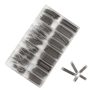 Perni di collegamento della cinghia delle barre della molla del cinturino dell'acciaio inossidabile 360 Pcs 8-25mm orologiaio - Product Image 4