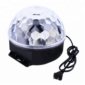 Control remoto 6 * 1W llevó la luz mágica de cristal de la bola <span class=keywords><strong>Disco</strong></span> de la bola que destella par Luz - Product Image 1